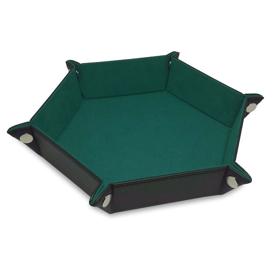Dice Tray: LX: Hex: Teal - Cats In Hat Inc.