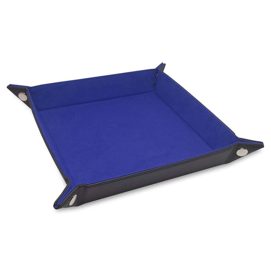 Dice Tray: LX: Square: Blue - Cats In Hat Inc.