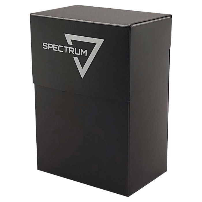Deck Box: Spectrum: Small Cards Black - Cats In Hat Inc.