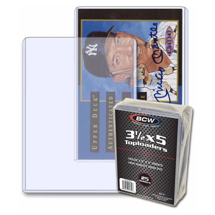 Toploader: 3.5x5 (25) - Cats In Hat Inc.