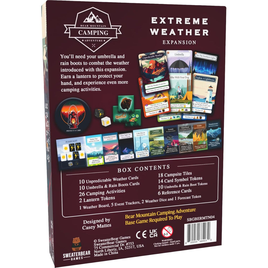 Bear Mountain Camping Adventure: Extreme Weather Expansion