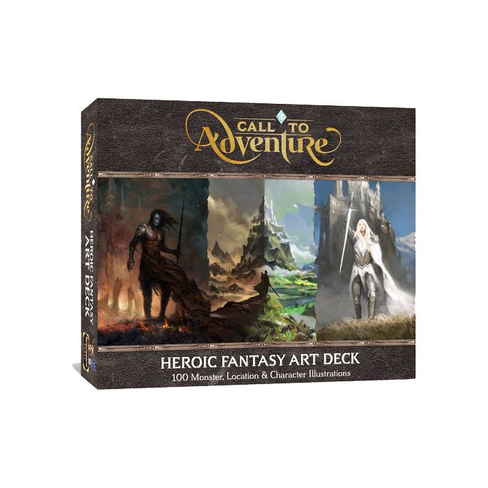 Call To Adventure: Heroic Fantasy Art Deck - Cats In Hat Inc.