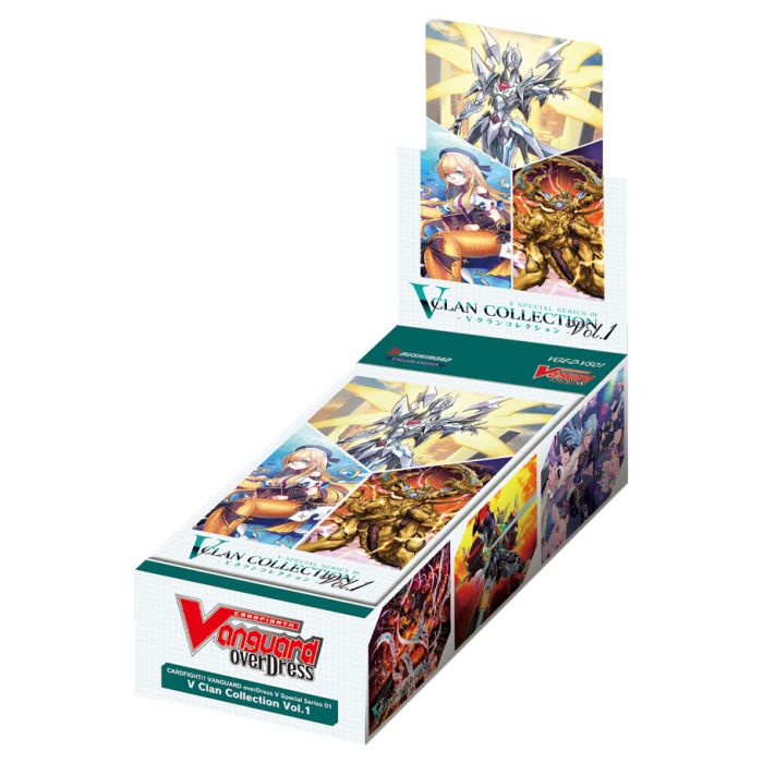 Cardfight Vanguard: OverDress: V Clan Collection Vol.1 Booster Display - Cats In Hat Inc.