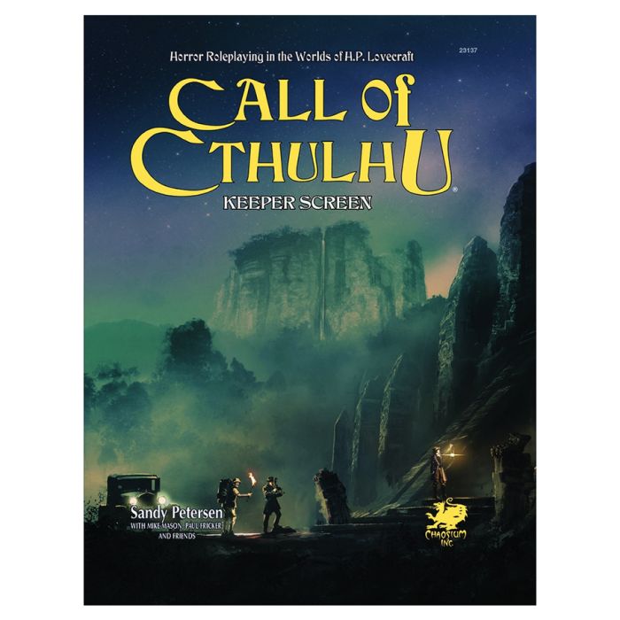 Call Of Cthulhu 7E: Keeper Screen Pack - Cats In Hat Inc.