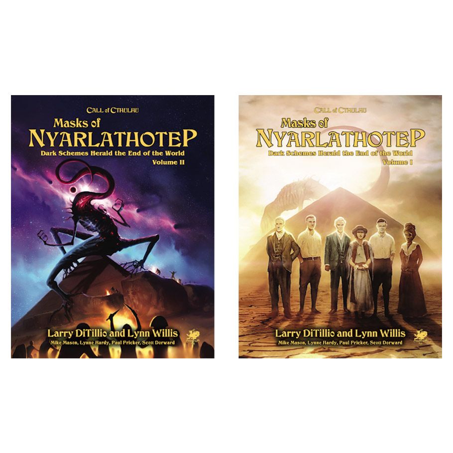 Call of Cthulhu 7E: Masks Of Nyarlathotep Slipcase Set
