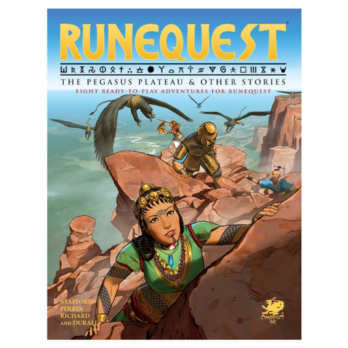 RuneQuest: The Pegasus Plateau & Other Stories - Cats In Hat Inc.