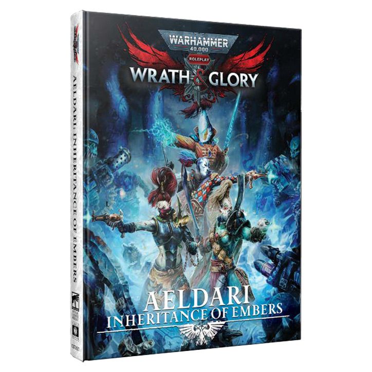 Warhammer 40,000 Roleplay: Wrath & Glory: Aeldari, Inheritance of Embers By Cubicle 7 Entertainment