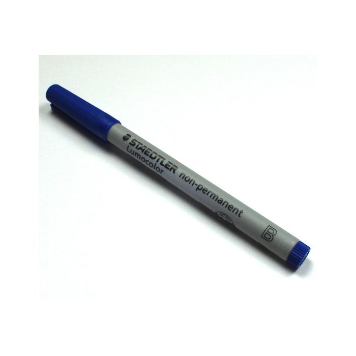 Water Soluble Marker Broad Tip Blue - Cats In Hat Inc.