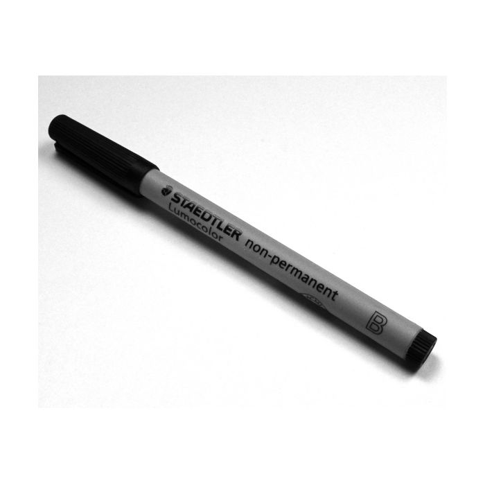 Water Soluble Marker Broad Tip Black - Cats In Hat Inc.