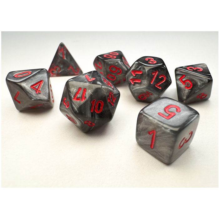 7-Set Mini Velvet Black With Red - Cats In Hat Inc.
