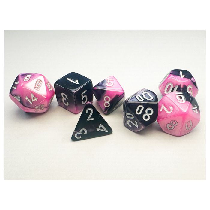 7-Set Mini Gemini Black Pink With White - Cats In Hat Inc.