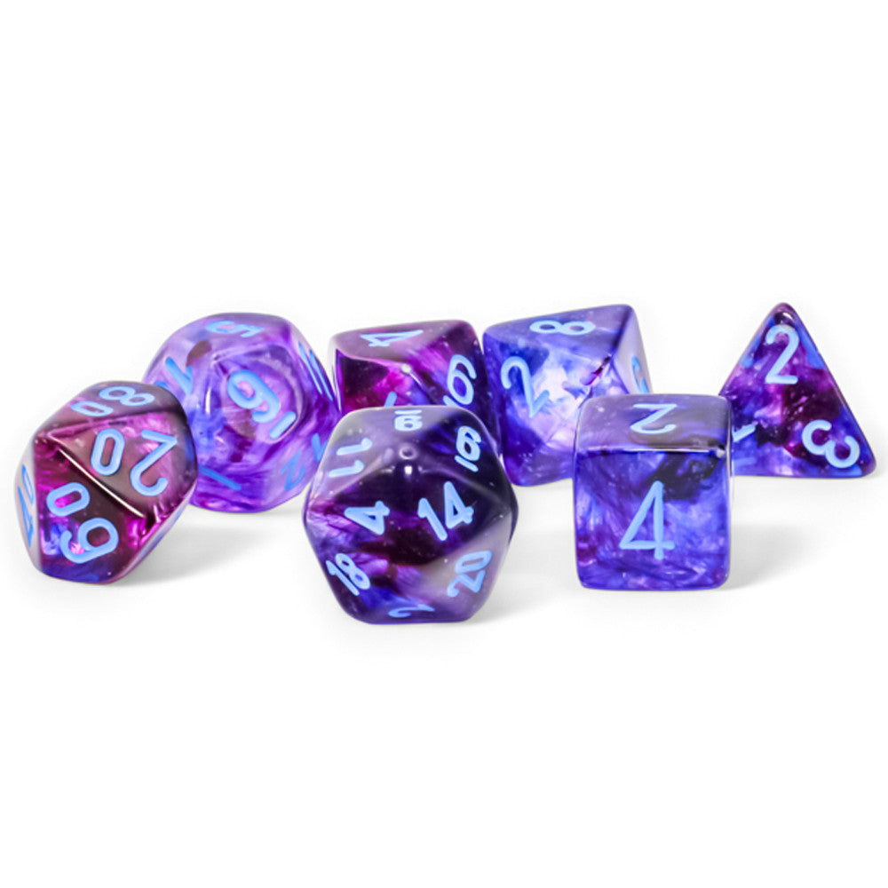 7-Set Mega Hedrals: Nebula Nocturnal with blue Luminary