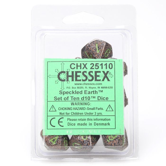 D10 Clamshell Speckled Earth (10) - Cats In Hat Inc.