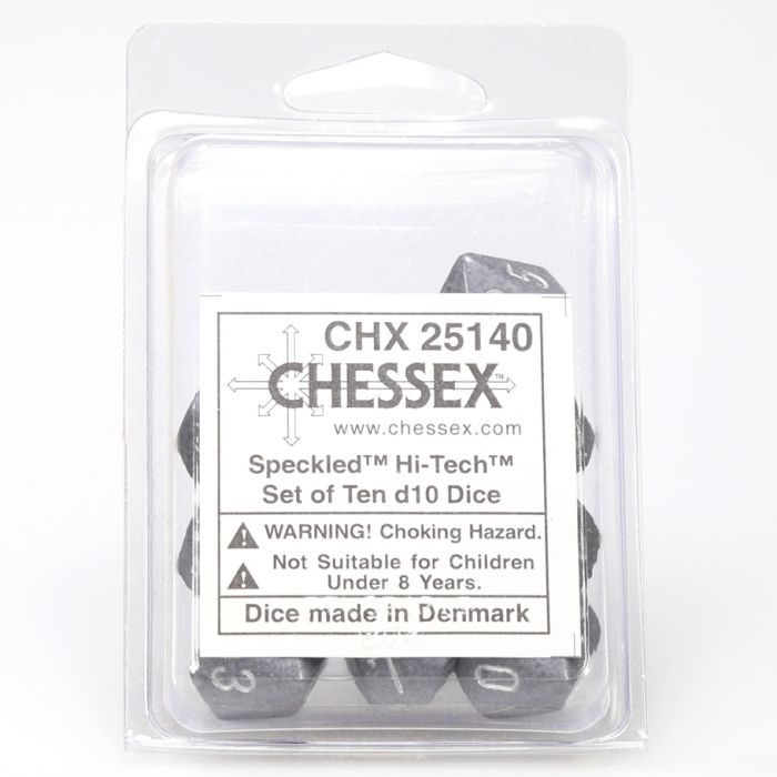 D10 Clamshell Speckled Hi-Tech (10) - Cats In Hat Inc.