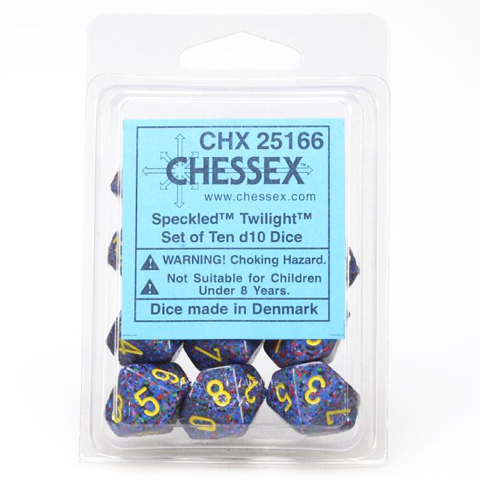 D10 Clamshell Speckled Twilight (10) - Cats In Hat Inc.