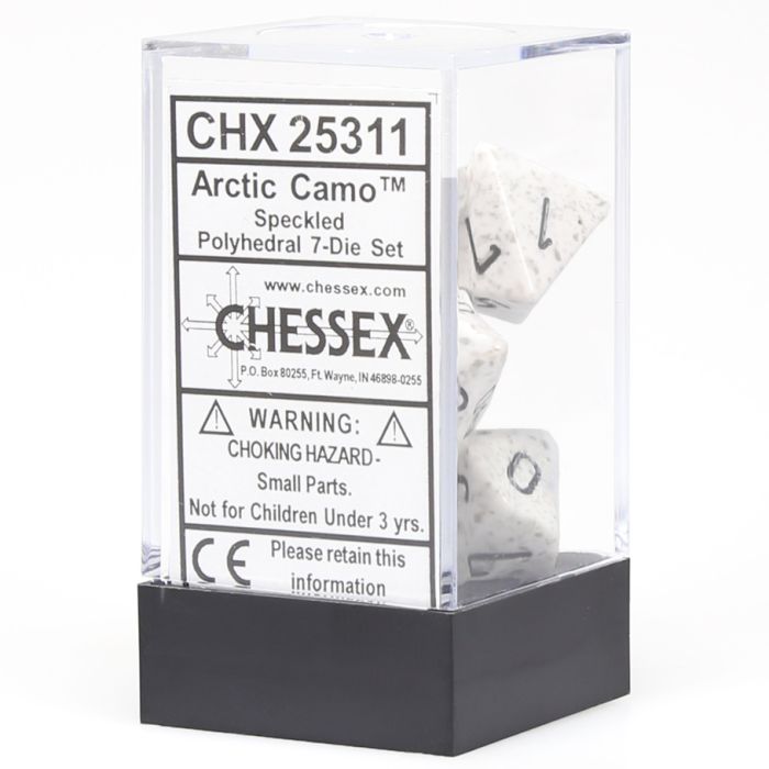 7-Set Cube Speckled ArcticCamo - Cats In Hat Inc.