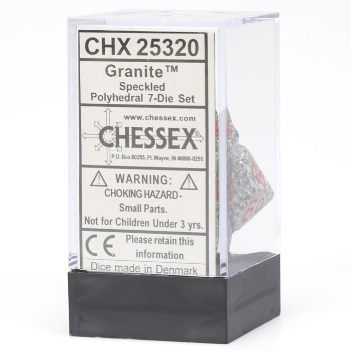 7-Set Cube Speckled Granite - Cats In Hat Inc.