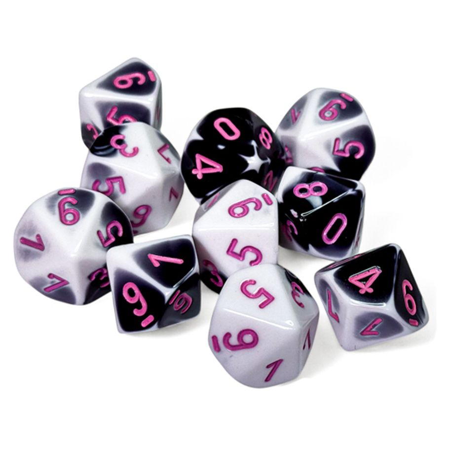 d10clamshell Gemini Black-White/pink (10)