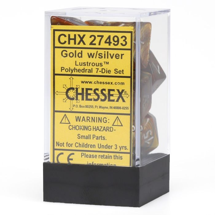 7-Set Cube Lustrous Gold With Silver - Cats In Hat Inc.