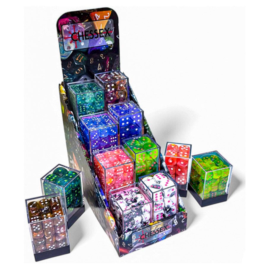Dice Menagerie #11 12mm and 16mm d6 Dice Block Sampler