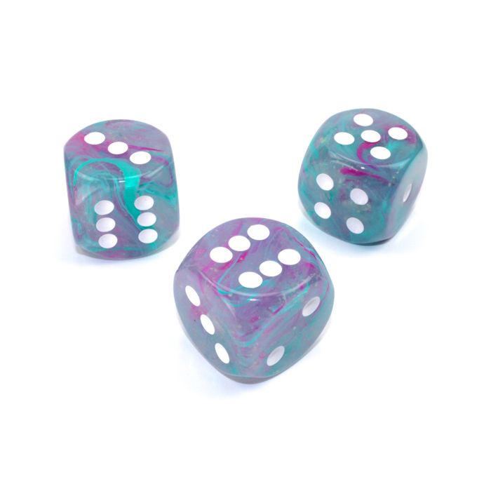D6 Single 30mm Luminary Nebula Wisteria With White - Cats In Hat Inc.