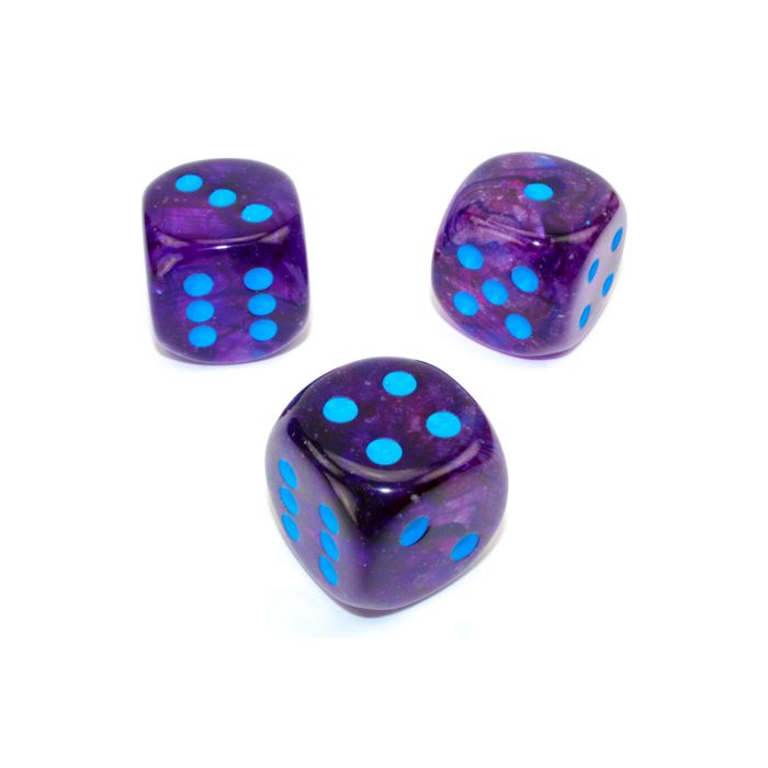 D6 Single 30mm Luminary Nebula Nocturnal With Blue - Cats In Hat Inc.