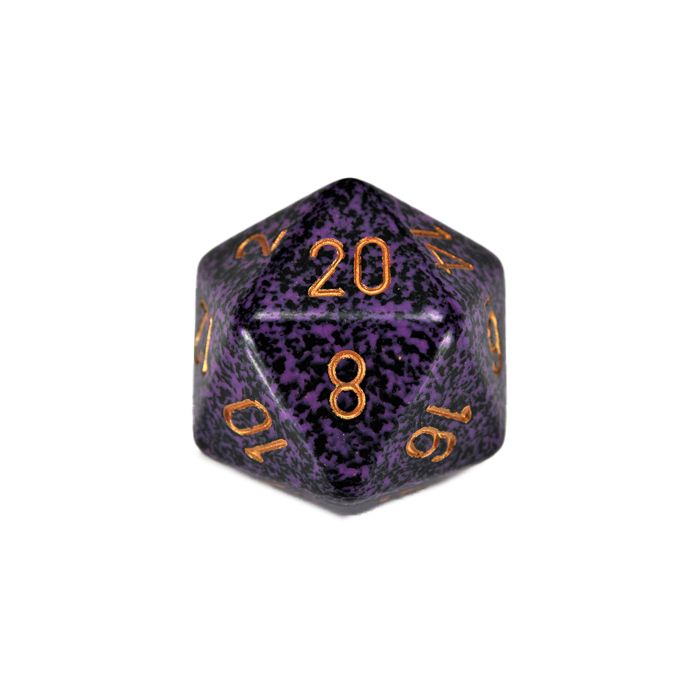 D20 Single 34mm Speckled Hurricane