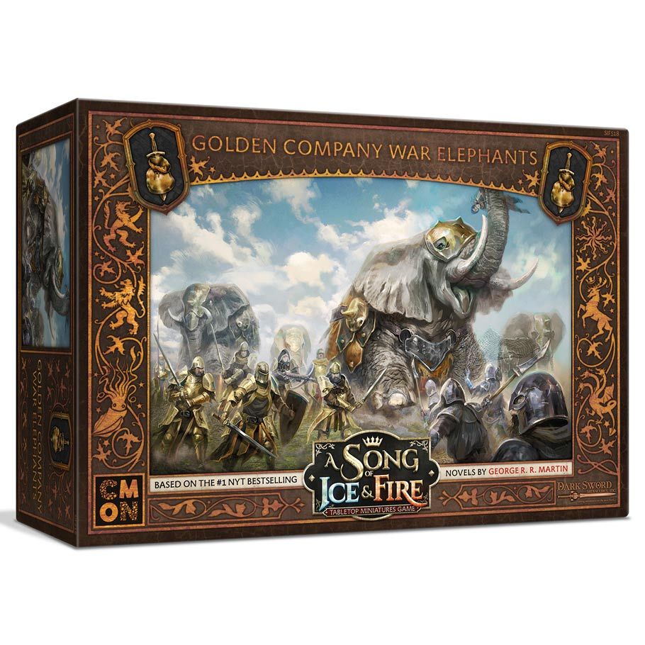 A Song Of Ice & Fire: Golden Company Elephants