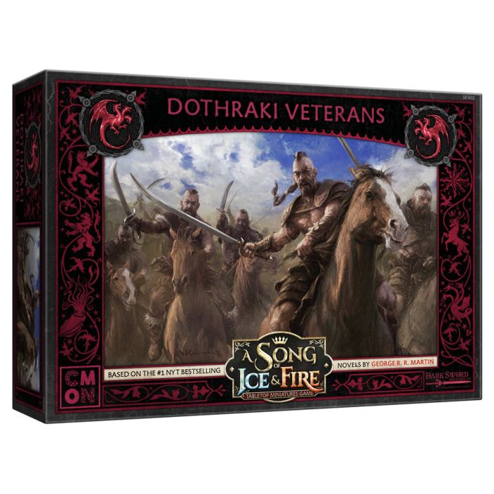 A Song Of Ice & Fire: Targaryen Dothraki Veterans - Cats In Hat Inc.