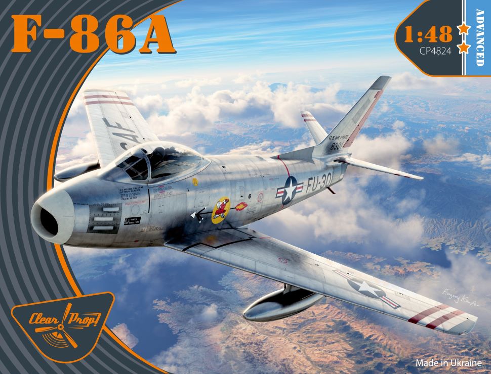 1/48 F86A Sabre USAF Fighter (Advanced)