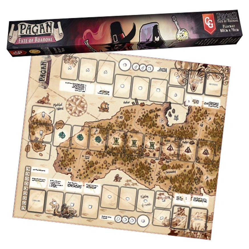 Pagan Fate of Roanoke Playmat Cats In Hat Inc.