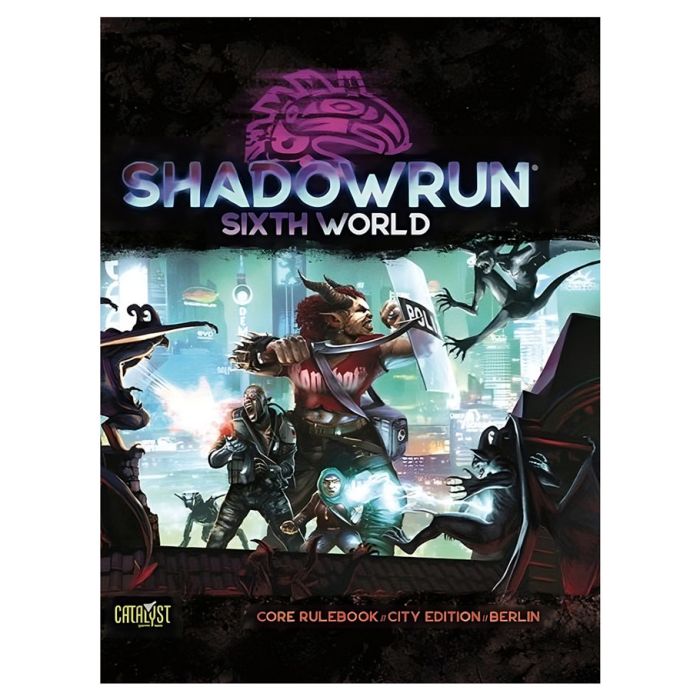 Shadowrun 6th Edition: Core Rulebook City Edition: Berlin - Cats In Hat Inc.