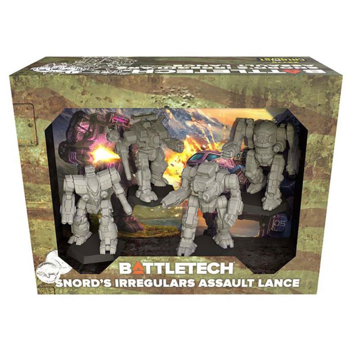 BattleTech: Snord's Irregulars Assault Lance - Cats In Hat Inc.