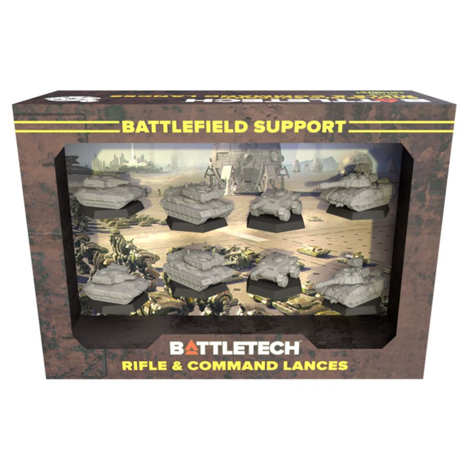 BattleTech: Mercenaries Force Pack: Battlefield Support Rifle & Command Lances
