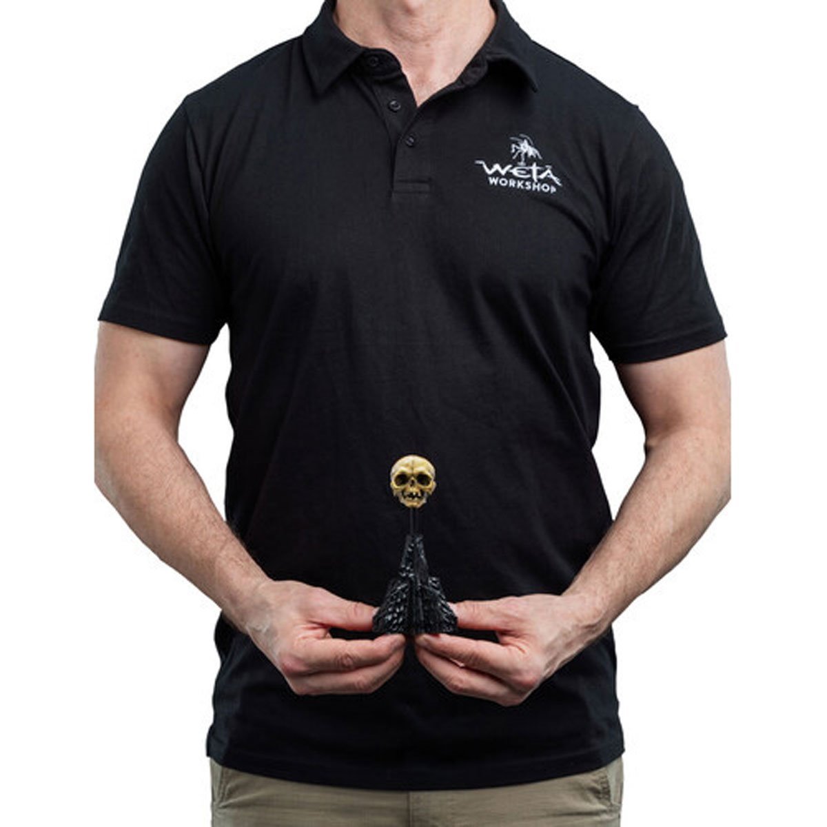 Lotr - Skull Of Gollum Polystone Statue