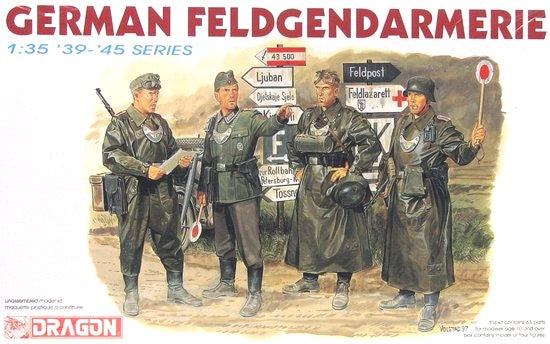 1/35 German Feldgendarmerie Soldiers (4)