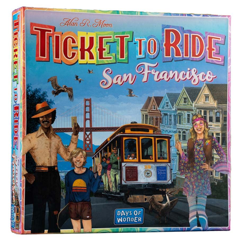 Ticket To Ride: San Francisco - Cats In Hat Inc.