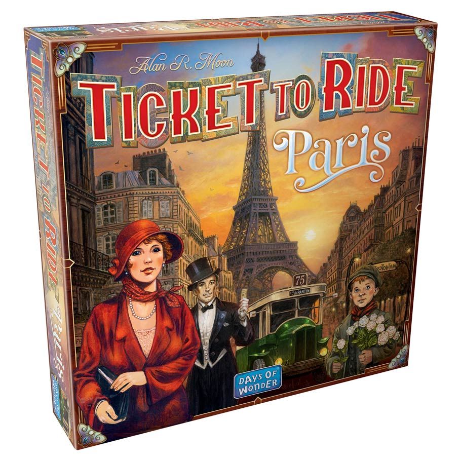 Ticket To Ride: Paris - Cats In Hat Inc.