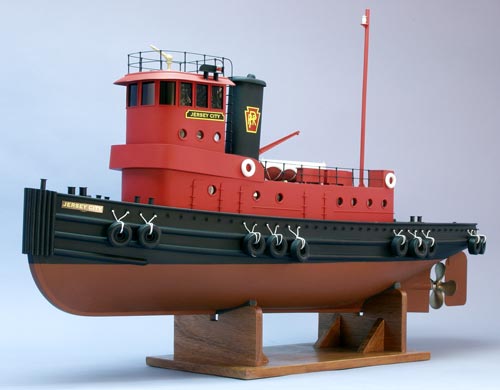 36 Jersey City Tug Boat Kit (1/32) (Fiberglass Hull)