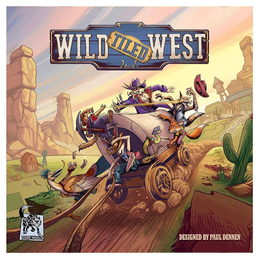 Wild Tiled West - Cats In Hat Inc.