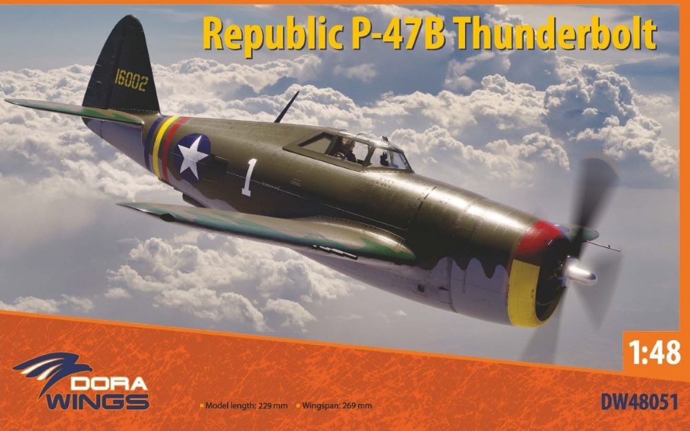 1/48 Republic P47B Thunderbolt Aircraft