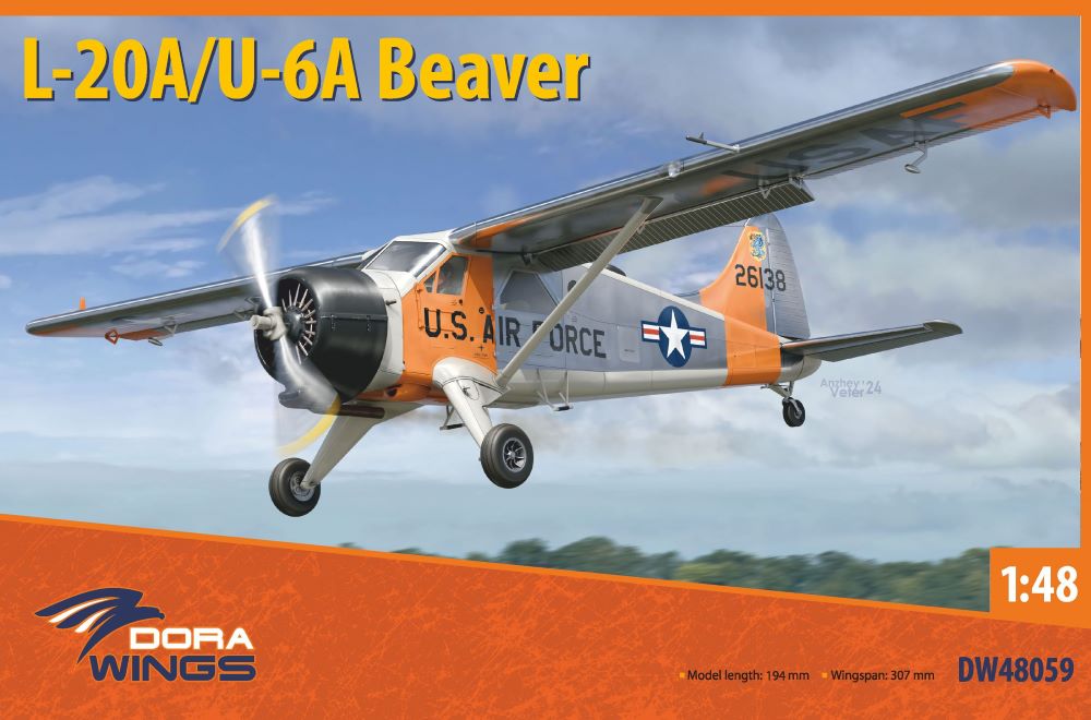 1/48 L20A/U6A Beaver USAF Aircraft