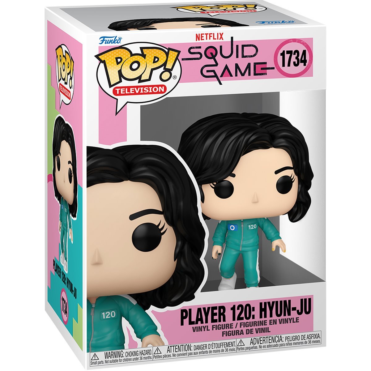 Funko Pop! Squid Game Player 120: Hyun-Ju Vinyl Figure #1734