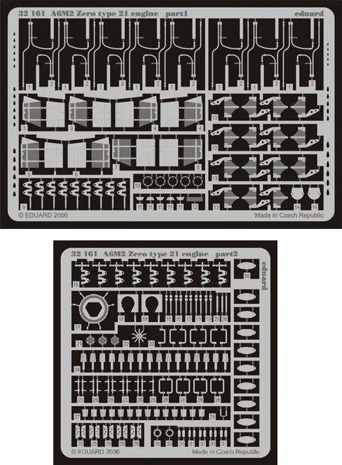 1/32 Aircraft- A6M2 Zero Type 21 Engine for TAM