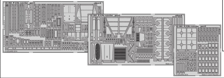 1/32 Aircraft- P51K Exterior for DML