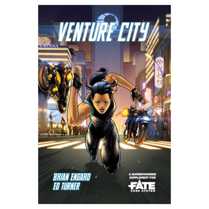 Fate Core: Venture City - Cats In Hat Inc.