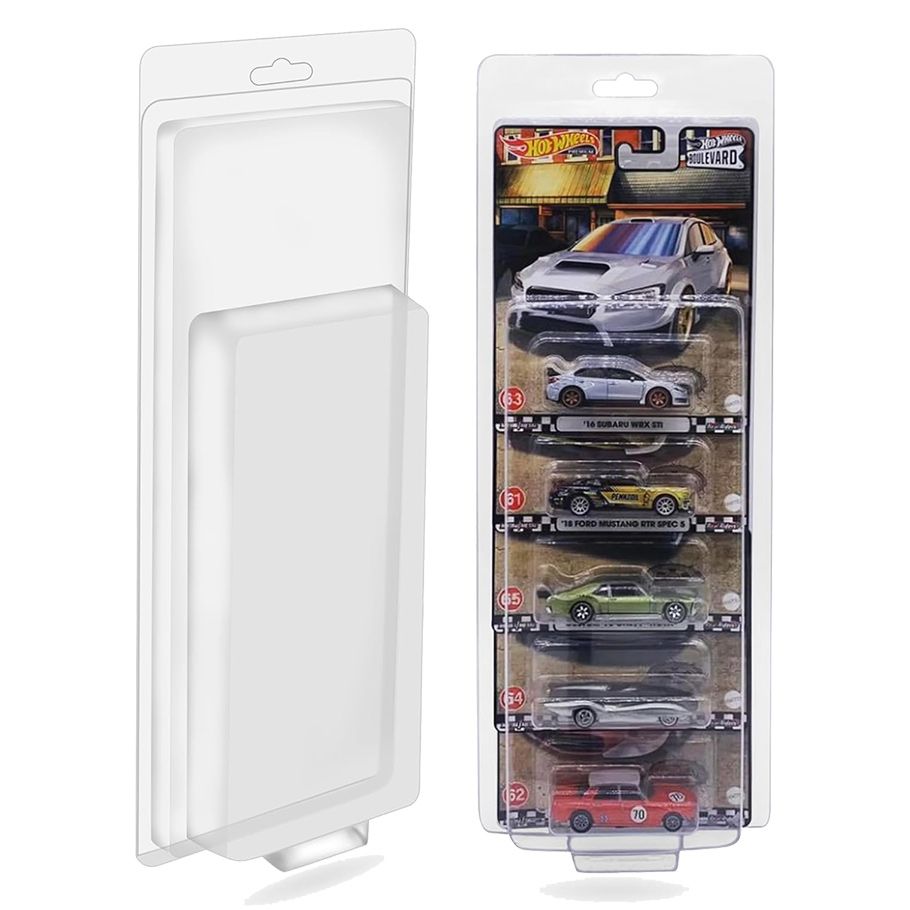 Die-cast Car Protector 5-slot Case (5)