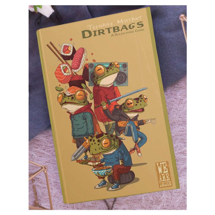 Teenage Mutant Dirtbags: A Roleplaying Game - Cats In Hat Inc.