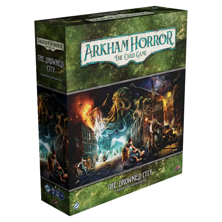 Arkham Horror LCG: The Drowned City Campaign Expansion