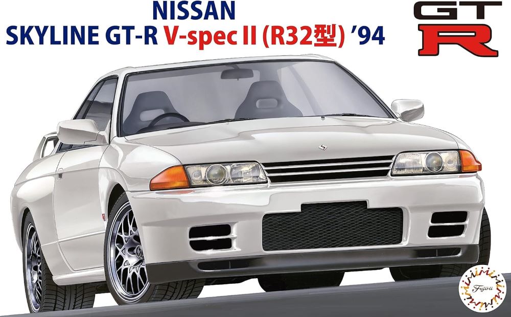 1/24 1994 Nissan Skyline R32 GT-R V-Spec II 2-Door Car